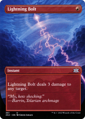 Magic: The Gathering - Lightning Bolt - Double Masters 2022