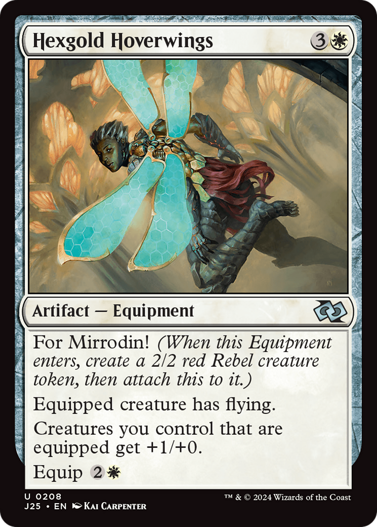 Magic: The Gathering - Hexgold Hoverwings - Foundations Jumpstart