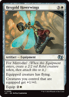 Magic: The Gathering - Hexgold Hoverwings - Foundations Jumpstart