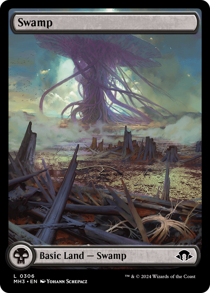 Magic: The Gathering - Swamp #306 Foil - Modern Horizons 3