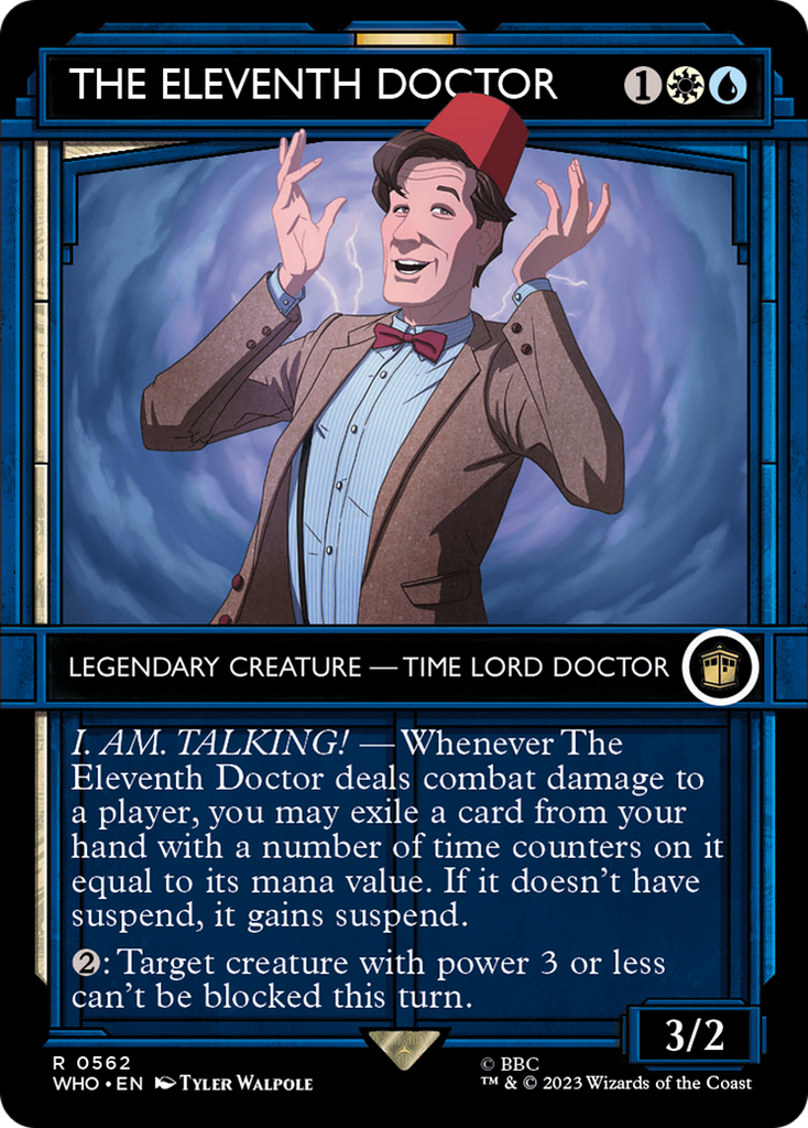 Magic: The Gathering - The Eleventh Doctor Foil - Doctor Who