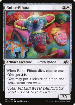 Magic: The Gathering - Robo-Piñata - Unfinity