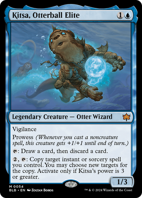 Magic: The Gathering - Kitsa, Otterball Elite - Bloomburrow