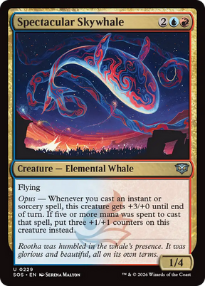Magic: The Gathering - Spectacular Skywhale - Secrets of Strixhaven