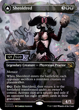 Magic: The Gathering - Sheoldred // The True Scriptures Foil - March of the Machine