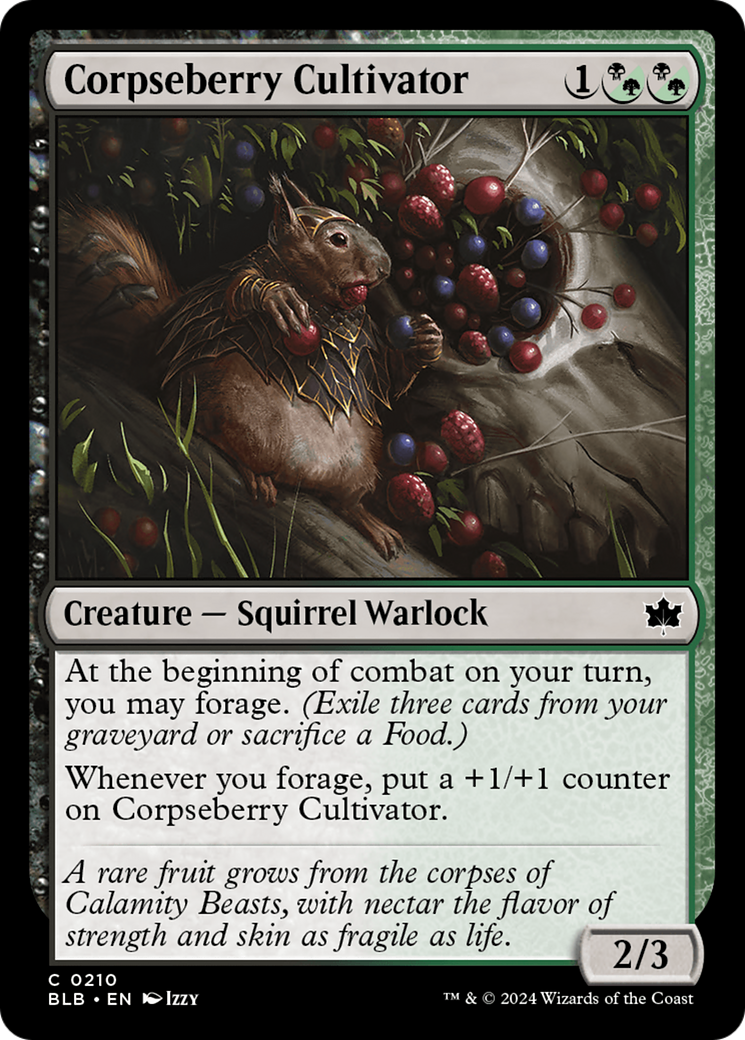Magic: The Gathering - Corpseberry Cultivator - Bloomburrow