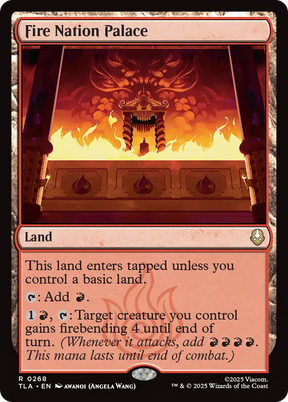 Magic: The Gathering - Fire Nation Palace Foil - Avatar: The Last Airbender