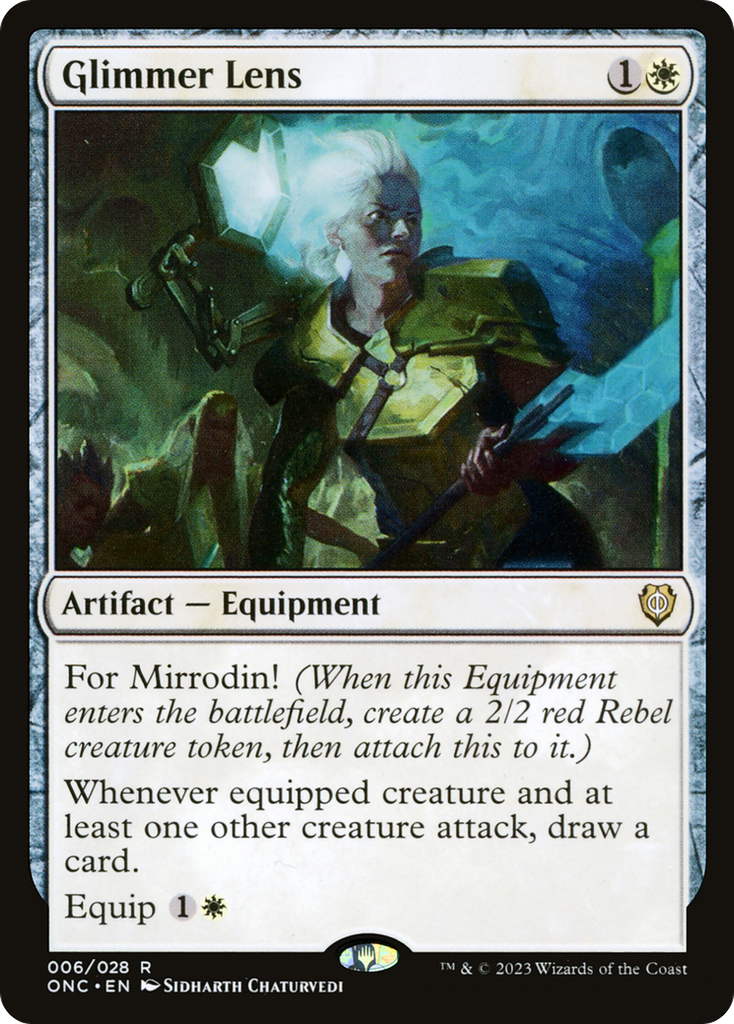 Magic: The Gathering - Glimmer Lens - Phyrexia: All Will Be One Commander