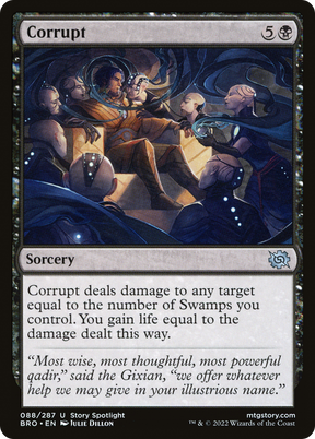 Magic: The Gathering - Corrupt Foil - The Brothers' War