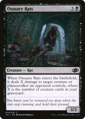 Magic: The Gathering - Ossuary Rats - Jumpstart 2022