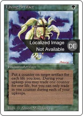 Magic: The Gathering - Lebendes Artefakt - Revised Edition