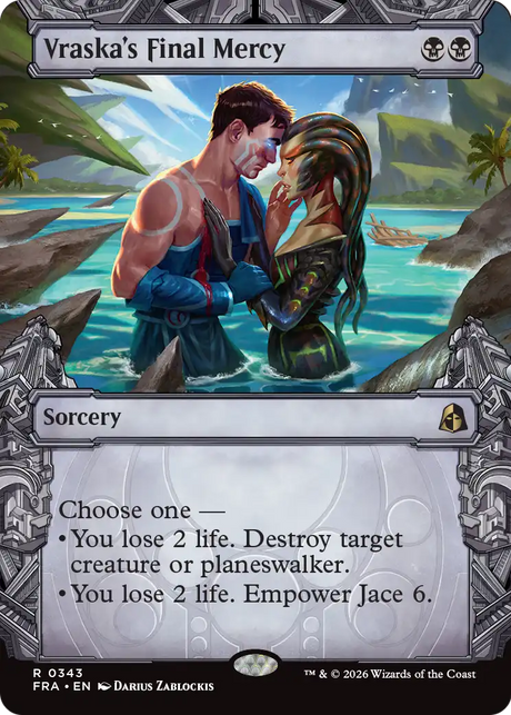 Magic: The Gathering - Vraska's Final Mercy Foil - Reality Fracture
