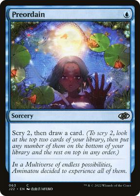 Magic: The Gathering - Preordain - Jumpstart 2022