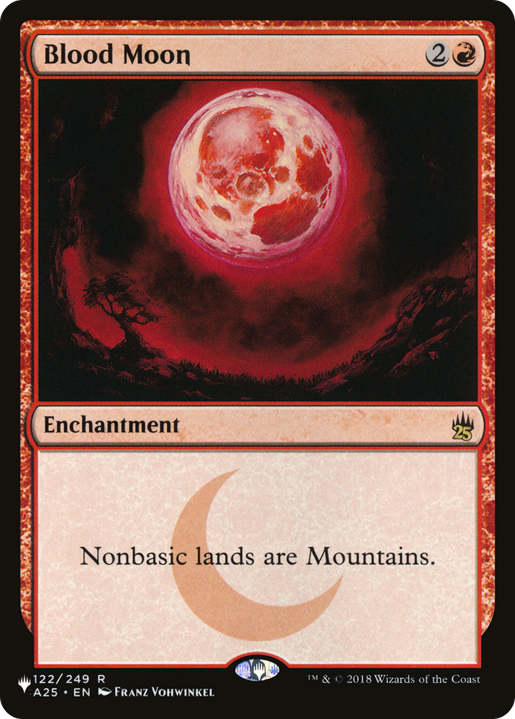 Magic: The Gathering - Blood Moon - The List