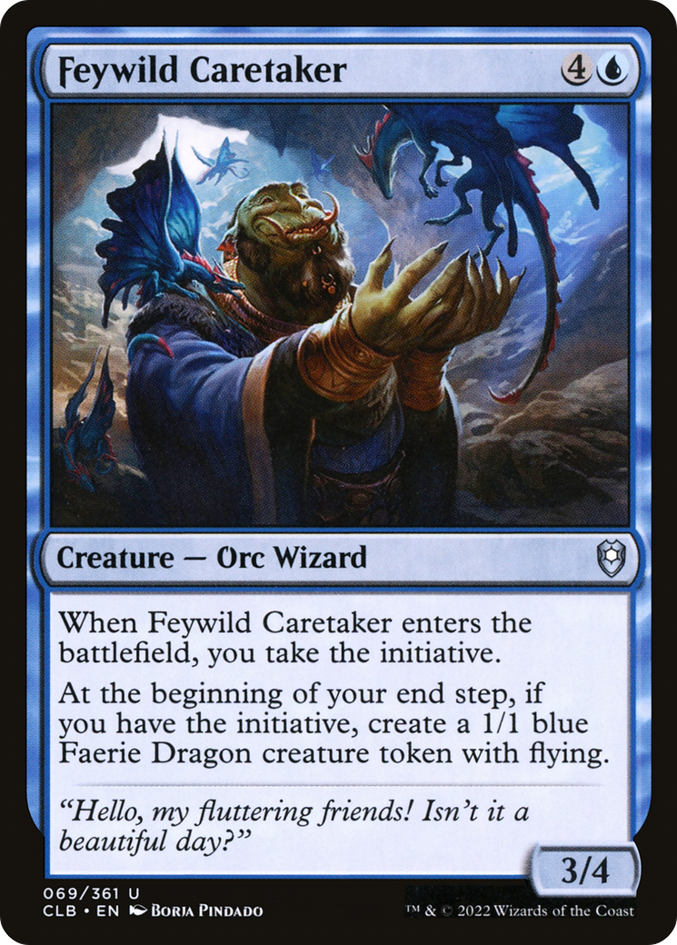 Magic: The Gathering - Feywild Caretaker - Commander Legends: Battle for Baldur's Gate