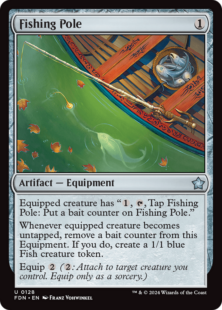 Magic: The Gathering - Fishing Pole Foil - Foundations