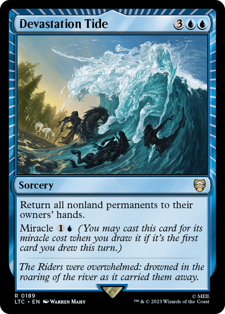Magic: The Gathering - Devastation Tide - Tales of Middle-earth Commander
