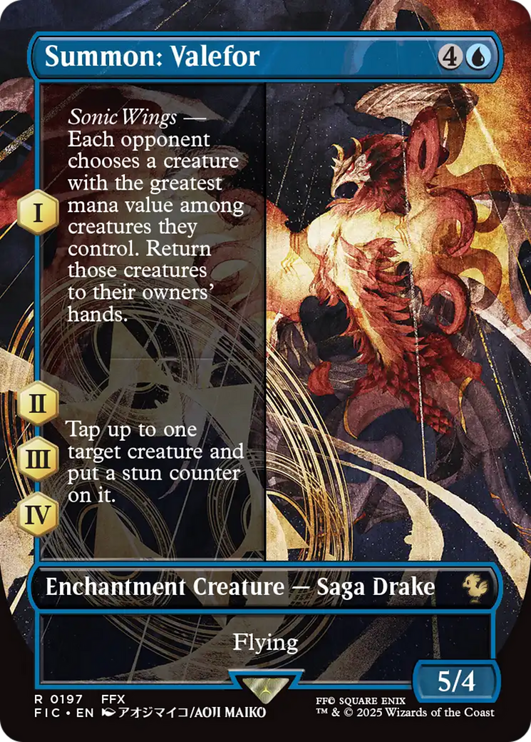 Magic: The Gathering - Summon: Valefor - Final Fantasy Commander