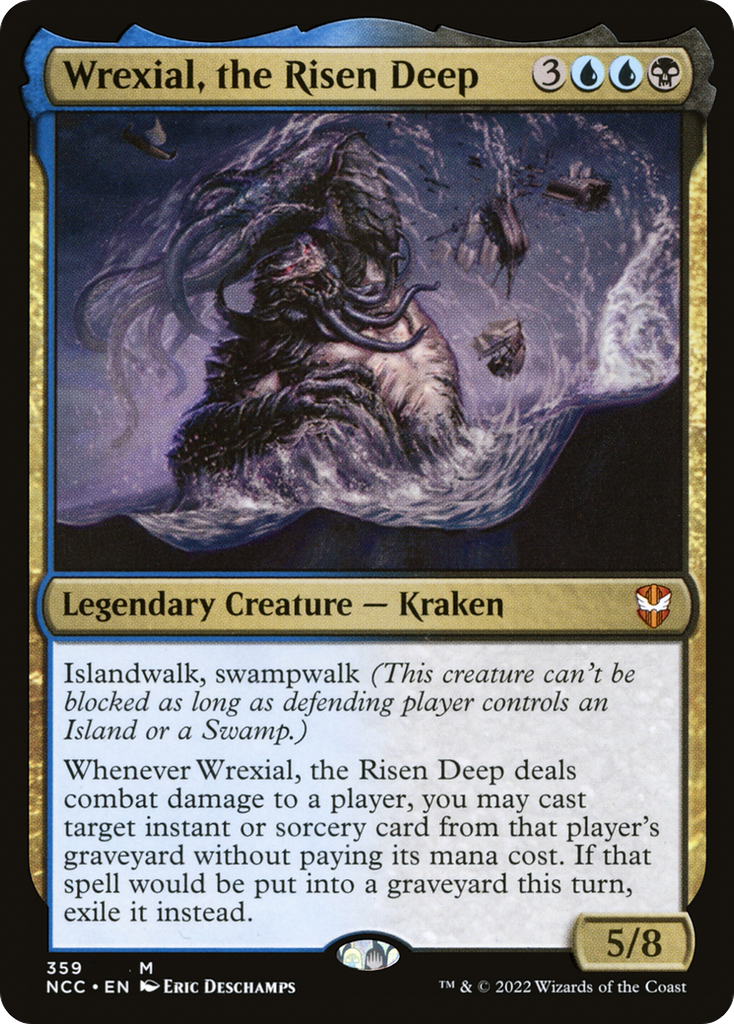 Magic: The Gathering - Wrexial, the Risen Deep - New Capenna Commander