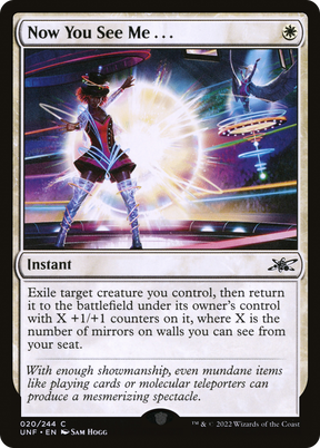 Magic: The Gathering - Now You See Me . . . - Unfinity