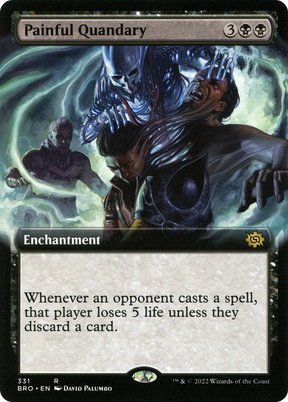 Magic: The Gathering - Painful Quandary Foil - The Brothers' War