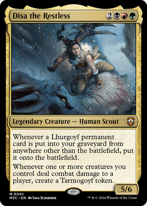 Magic: The Gathering - Disa the Restless - Modern Horizons 3 Commander