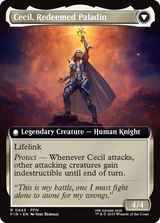 Magic: The Gathering - Cecil, Dark Knight // Cecil, Redeemed Paladin Foil - Final Fantasy