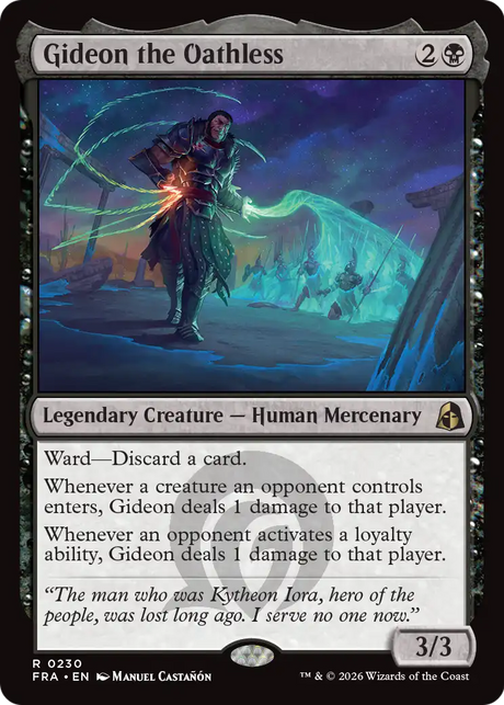 Magic: The Gathering - Gideon the Oathless - Reality Fracture