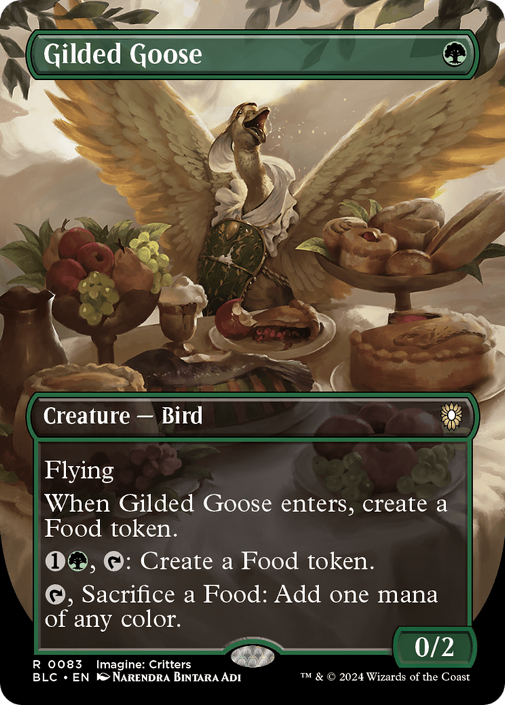 Magic: The Gathering - Gilded Goose Foil - Bloomburrow Commander