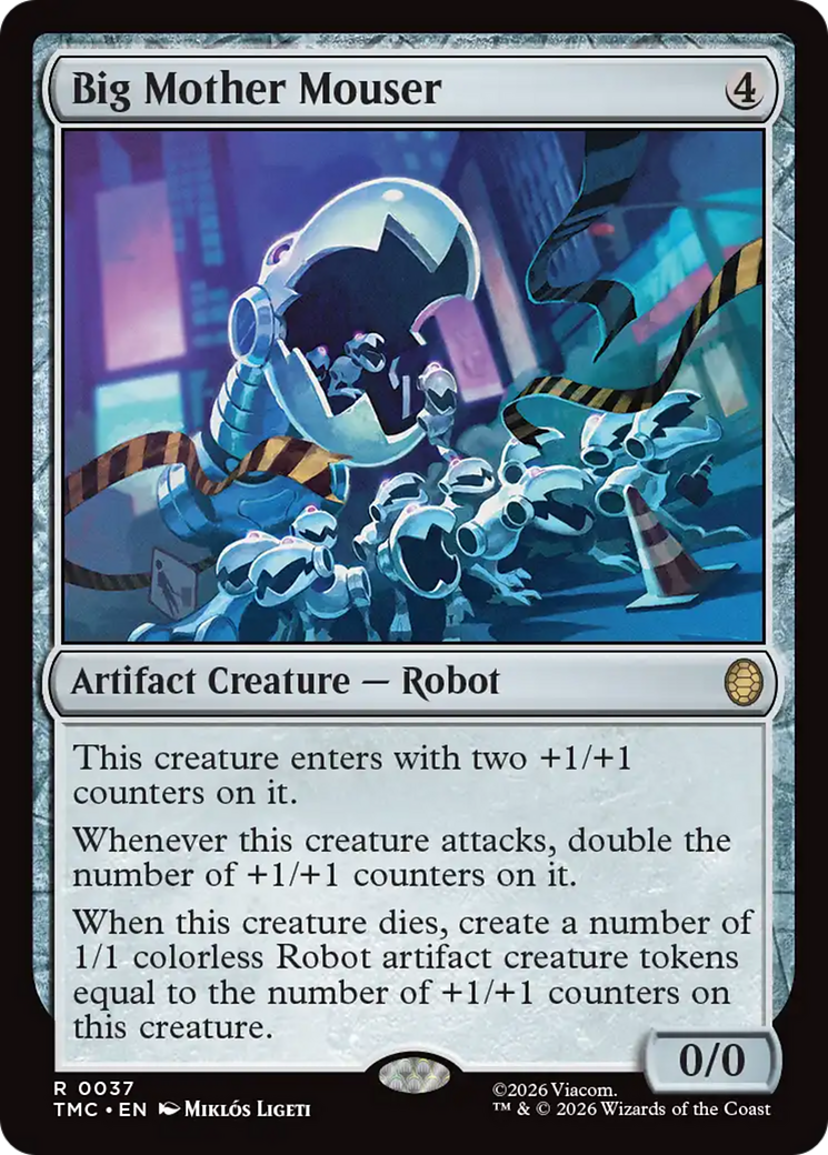 Magic: The Gathering - Big Mother Mouser - Teenage Mutant Ninja Turtles Eternal
