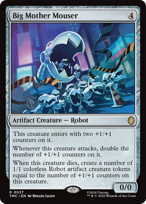 Magic: The Gathering - Big Mother Mouser - Teenage Mutant Ninja Turtles Eternal
