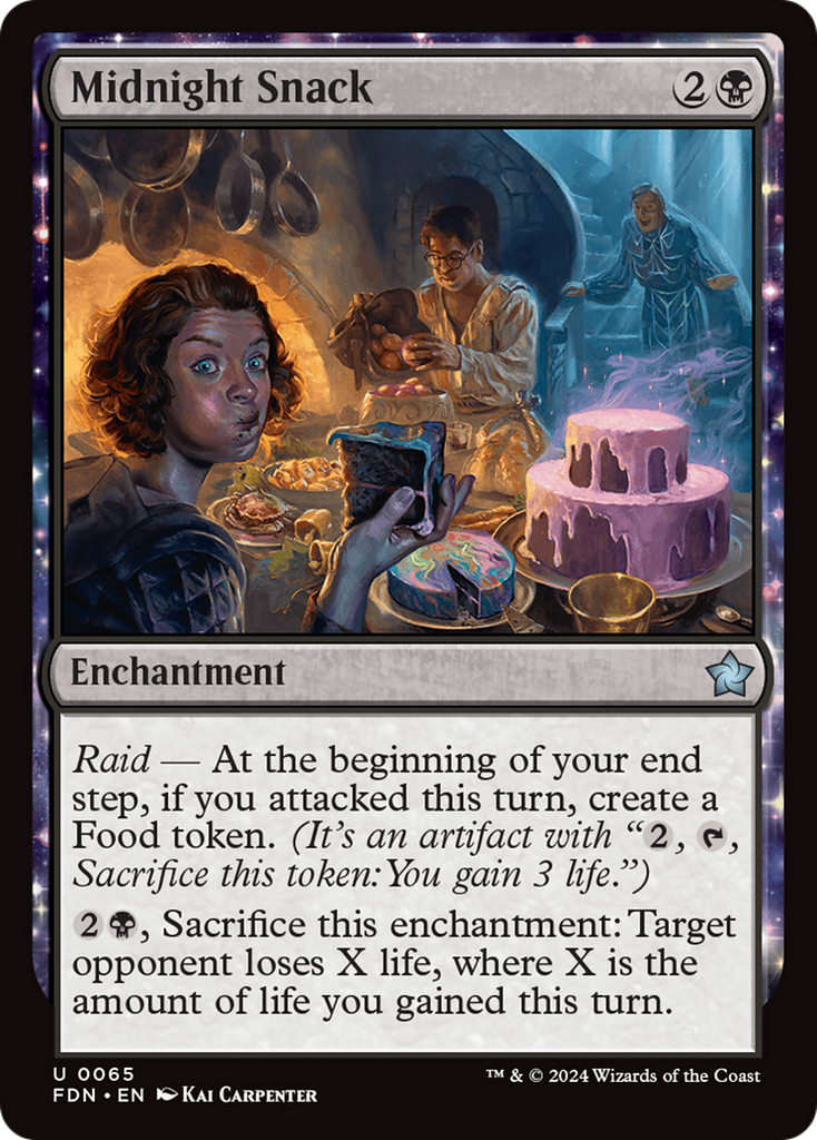 Magic: The Gathering - Midnight Snack Foil - Foundations