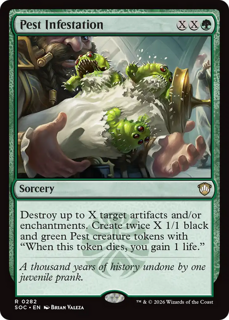 Magic: The Gathering - Pest Infestation - Secrets of Strixhaven Commander