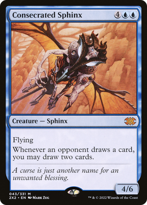 Magic: The Gathering - Consecrated Sphinx Foil - Double Masters 2022