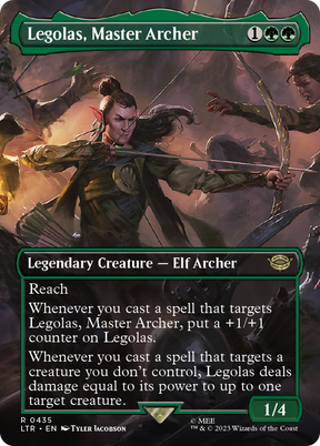Magic: The Gathering - Legolas, Master Archer - The Lord of the Rings: Tales of Middle-earth
