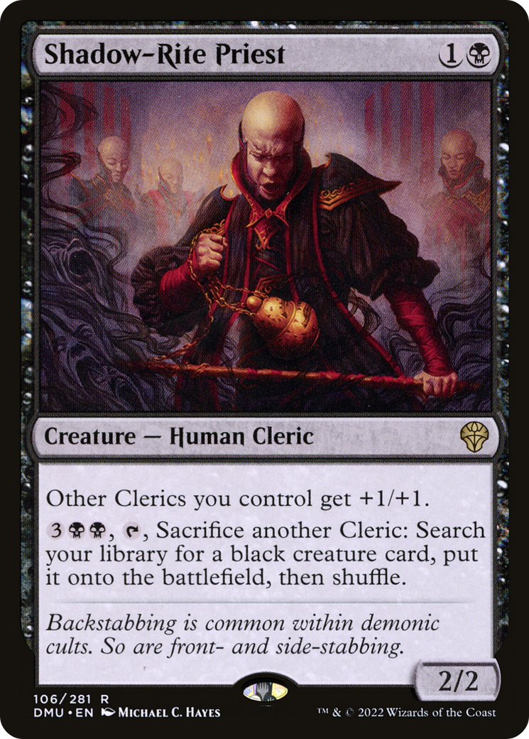 Magic: The Gathering - Shadow-Rite Priest - Dominaria United