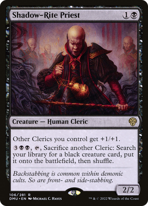 Magic: The Gathering - Shadow-Rite Priest - Dominaria United