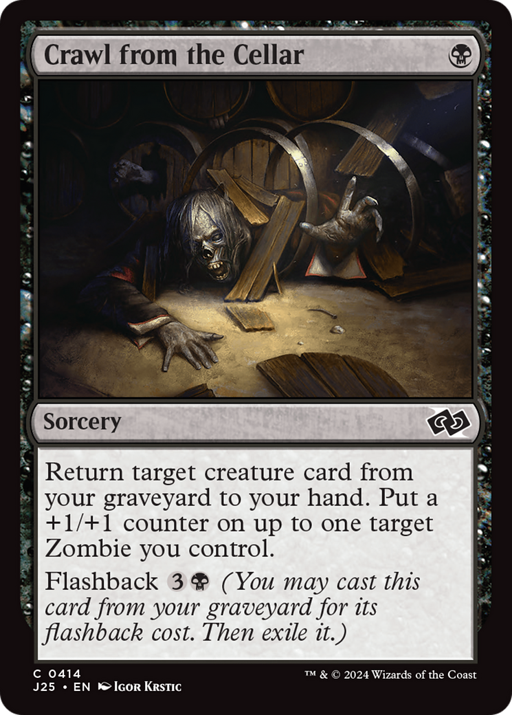 Magic: The Gathering - Crawl from the Cellar - Foundations Jumpstart