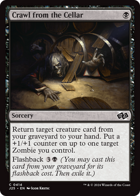 Magic: The Gathering - Crawl from the Cellar - Foundations Jumpstart