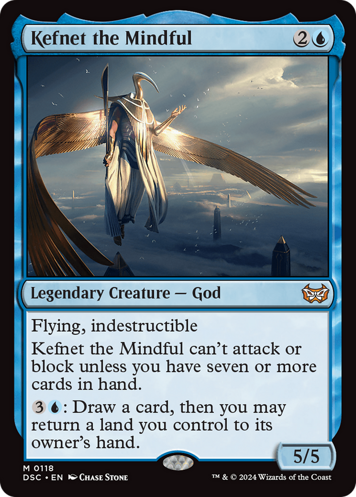 Magic: The Gathering - Kefnet the Mindful - Duskmourn: House of Horror Commander