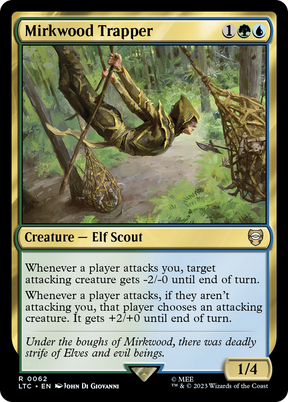 Magic: The Gathering - Mirkwood Trapper - Tales of Middle-earth Commander