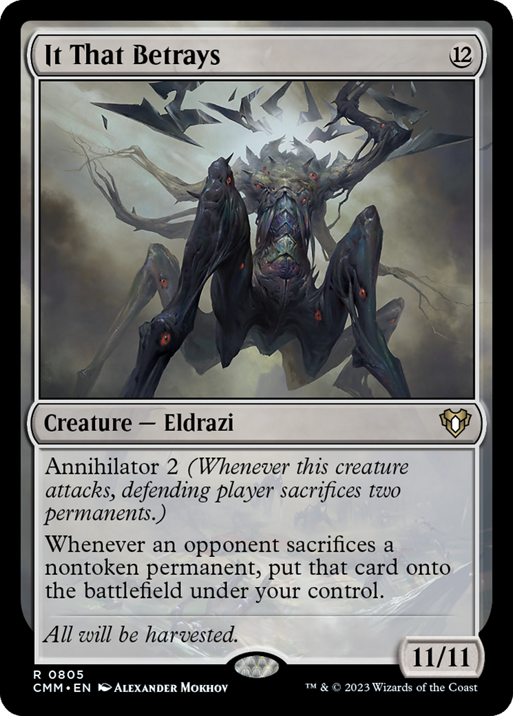 Magic: The Gathering - It That Betrays - Commander Masters
