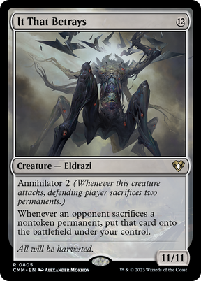 Magic: The Gathering - It That Betrays - Commander Masters