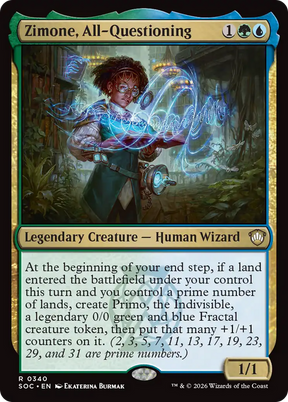 Magic: The Gathering - Zimone, All-Questioning - Secrets of Strixhaven Commander