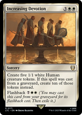 Magic: The Gathering - Increasing Devotion - Tales of Middle-earth Commander