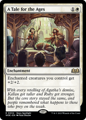Magic: The Gathering - A Tale for the Ages Foil - Wilds of Eldraine