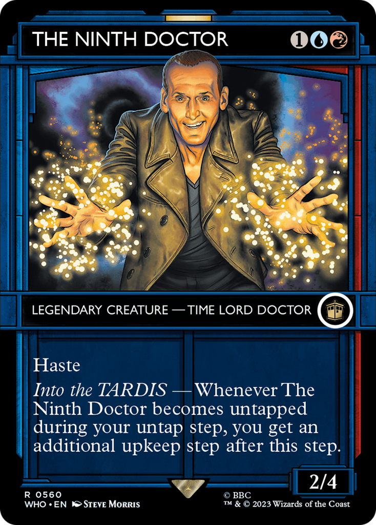 Magic: The Gathering - The Ninth Doctor Foil - Doctor Who