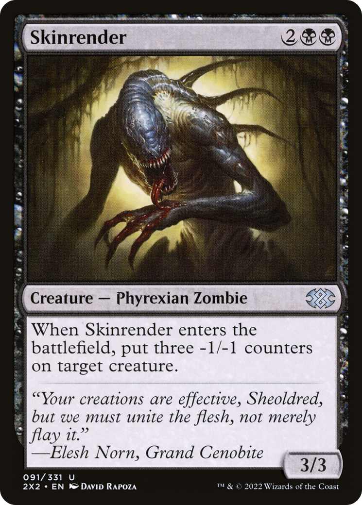 Magic: The Gathering - Skinrender Foil - Double Masters 2022