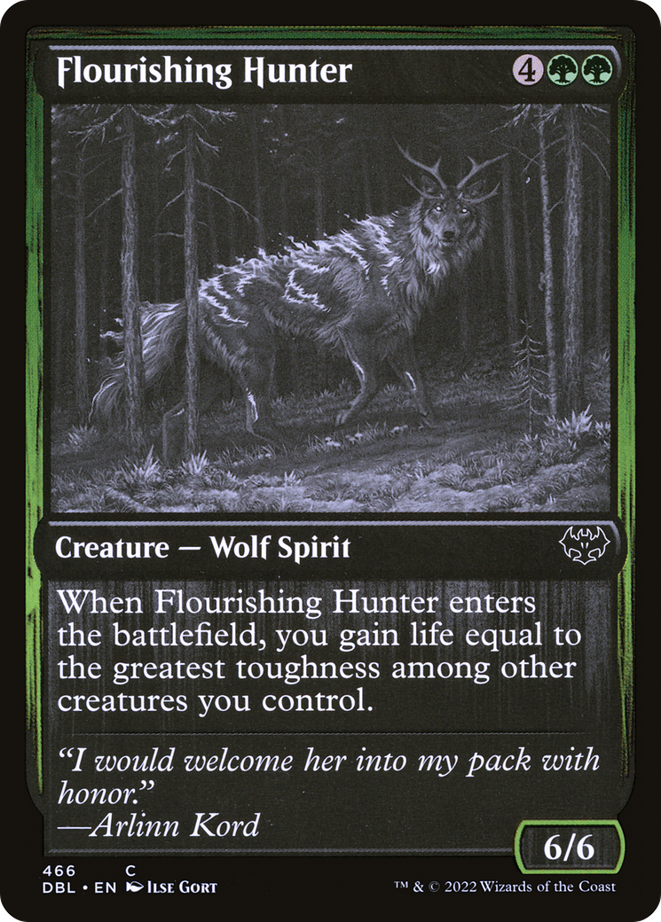 Magic: The Gathering - Flourishing Hunter - Innistrad: Double Feature