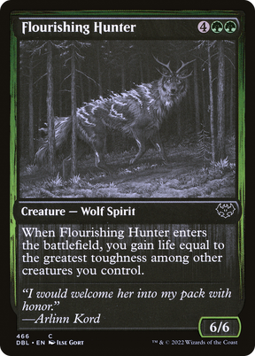 Magic: The Gathering - Flourishing Hunter - Innistrad: Double Feature
